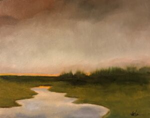 Love, Scott, Reflecting the Sky, Oil, Wood Board, 400, bf