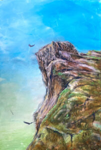 PR 2027.07 Mike Bily_Eagles Peak_acrylic_36x24